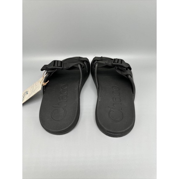 Chaco Chillos Slide Black/Black‎ Comfort Sandal JCH107089 Men's US Sz 12 - Picture 4 of 7